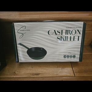 New Green 7 In Cast Iron